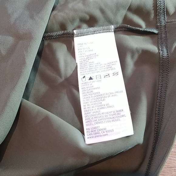 prAna small Lahari Tankini Swim Top Cargo Green - Picture 11 of 11